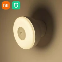 xiaomi mijia led night light 2 smart magnetic attraction 360 degree adjustable infrared corridor night light work with mijia app
