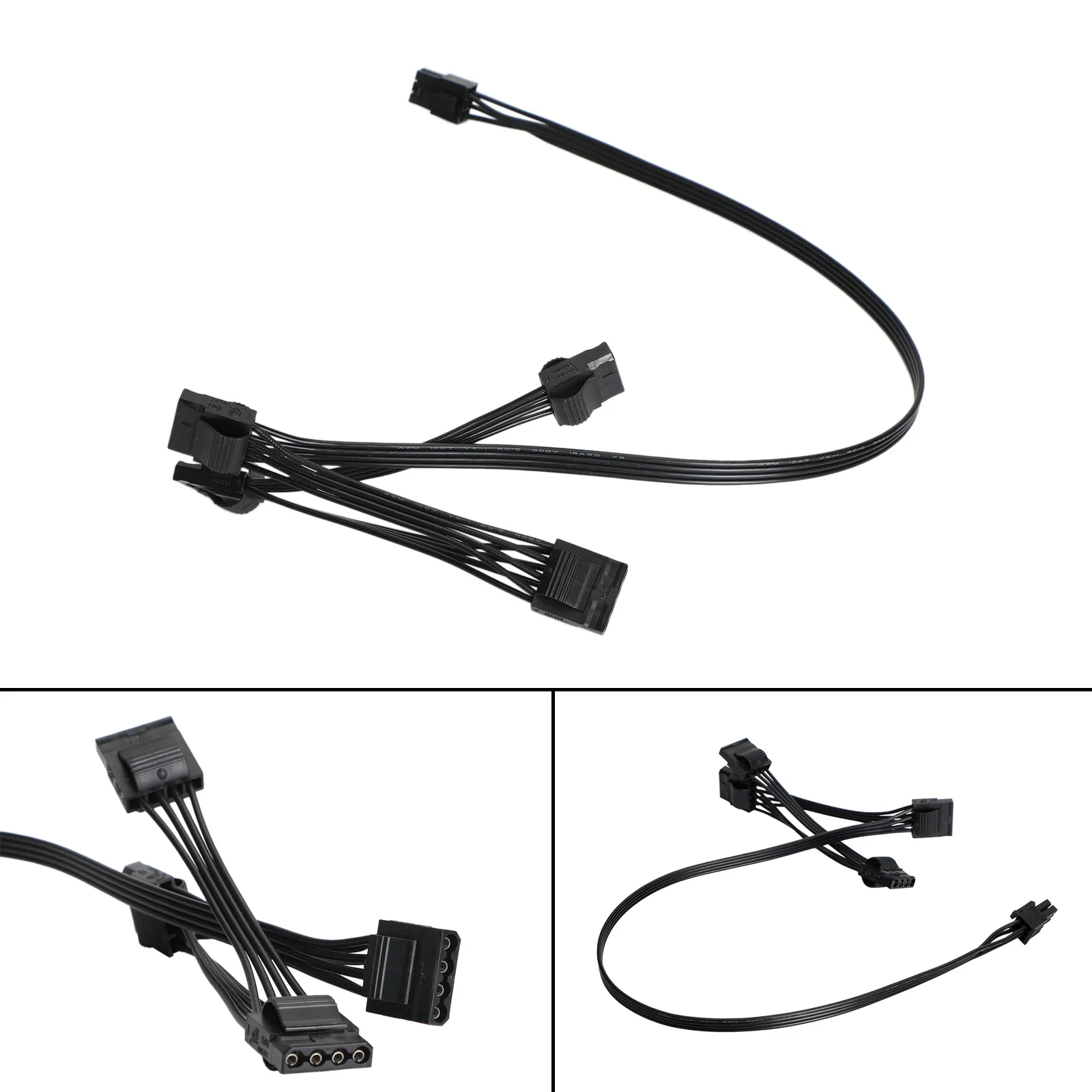 Сменный кабель Artudatech с 6 контактами на 4 SATA для Corsair RM1000X RM850X RM650X |