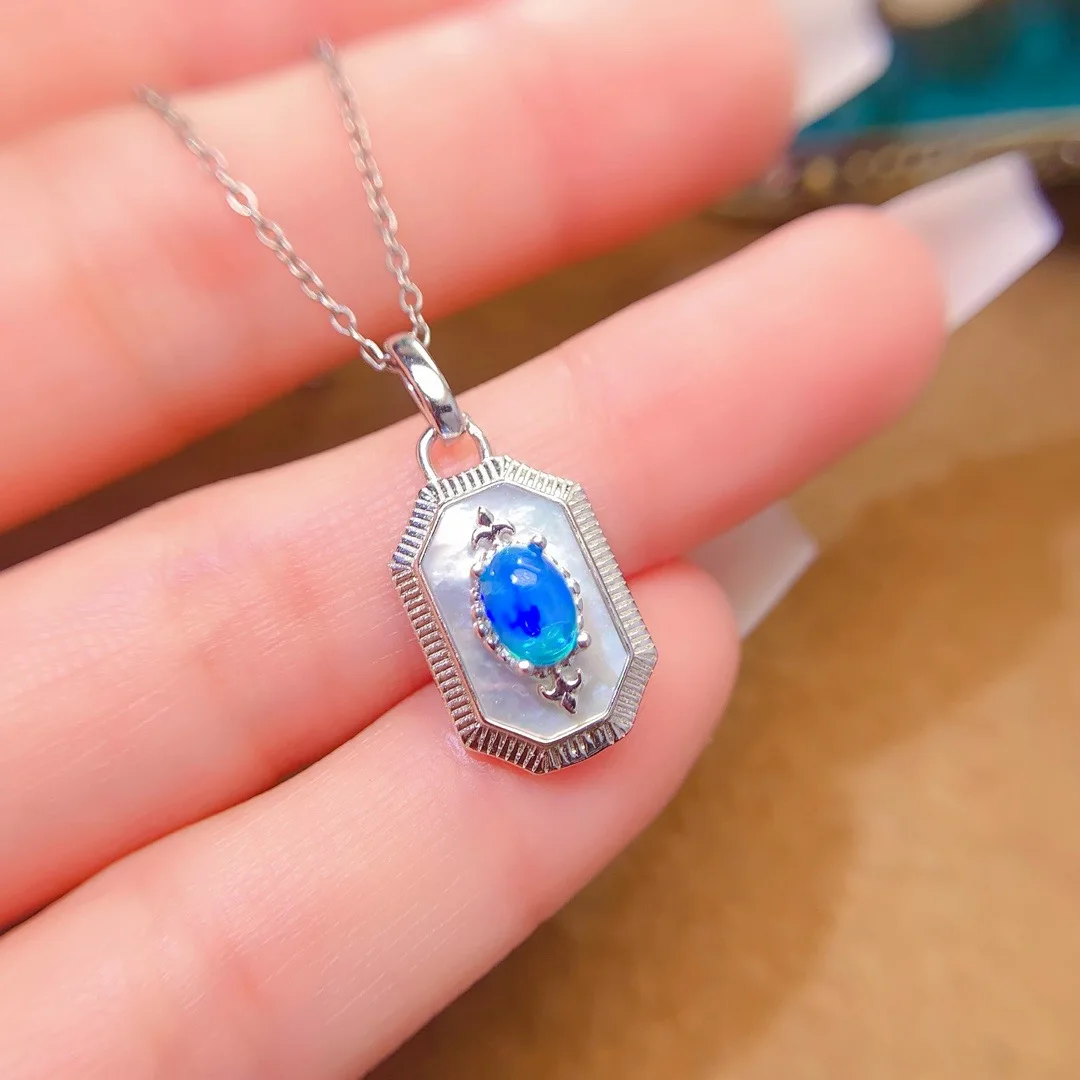 Подвески Shilovem из стерлингового серебра 925 пробы с натуральным опалом новые