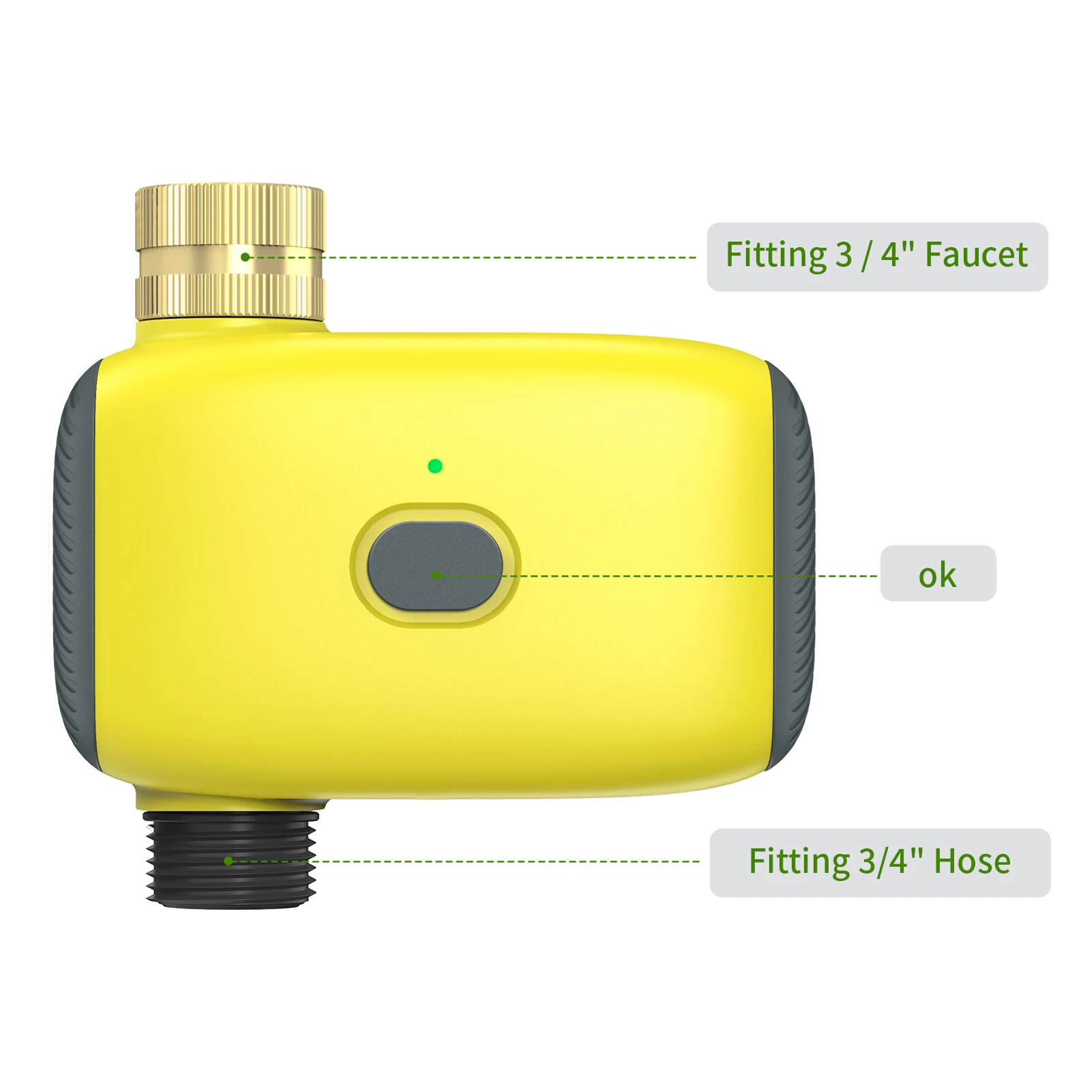 Автоматический таймер полива BSP3/4 &quot садовые клапаны с таймером для регулировки