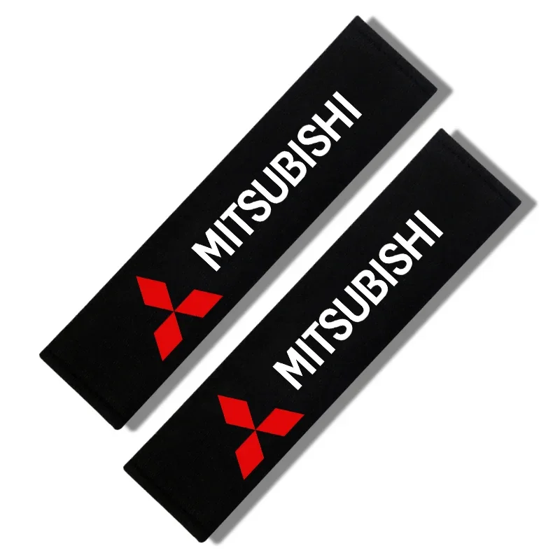 

2 шт./компл., автомобильный Стайлинг, накладка на ремень безопасности для Mitsubishi Lancer Asx Outlander Pajero l200 Galant, чехол на ремень безопасности, автомобильные аксессуары