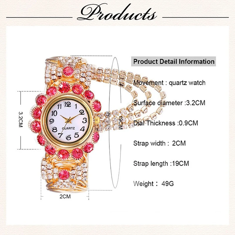 Luxury Women Bracelet Quartz Watches For Women Magnetic Watch Ladies Sports Dress Pink Dial Wrist Watch Clock Relogio