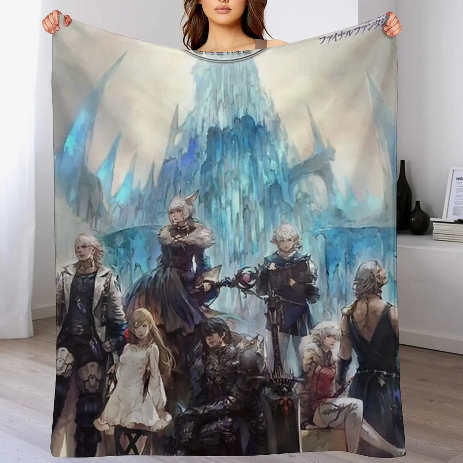 Одеяло Shadowbringers Polar Зимние кровати Одеяла на заказ