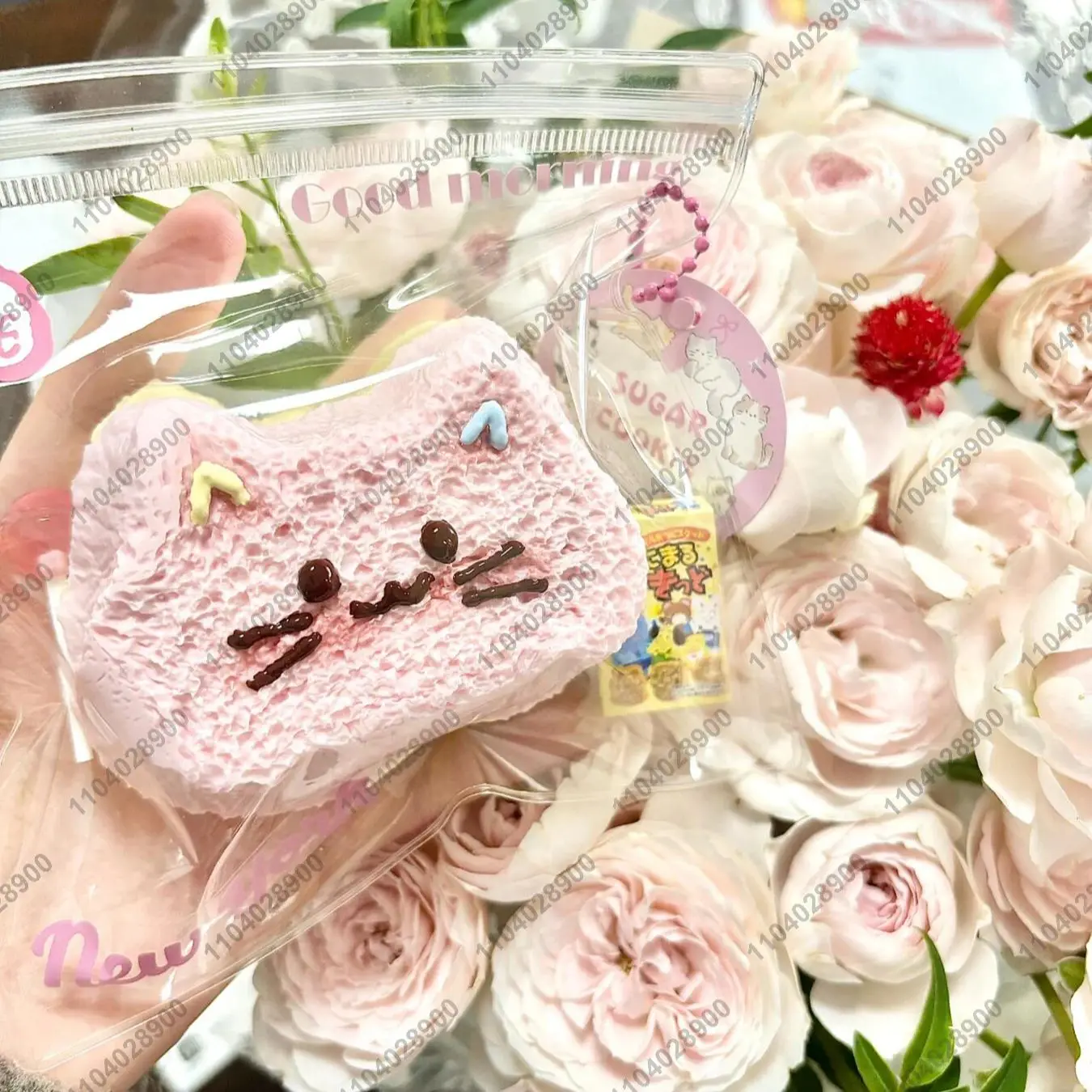 Розовая силиконовая антистресс игрушка Kitty Cat | AliExpress