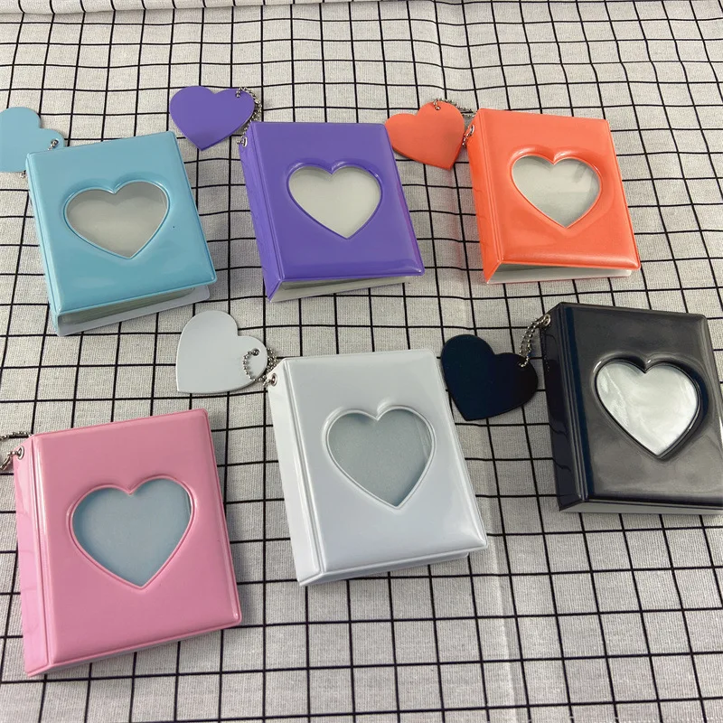 

32 Pockets 3 Inch Mini Album Color Album Photo Card Holder Book Collection Kpop Album De Fotos