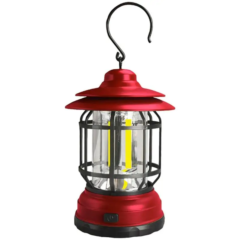 

Кемпинговый фонарь, перезаряжаемый портативный светодиодный фонарь для кемпинга, лампа с 2 режимами освесветильник, 300 лм, светосветильник ...