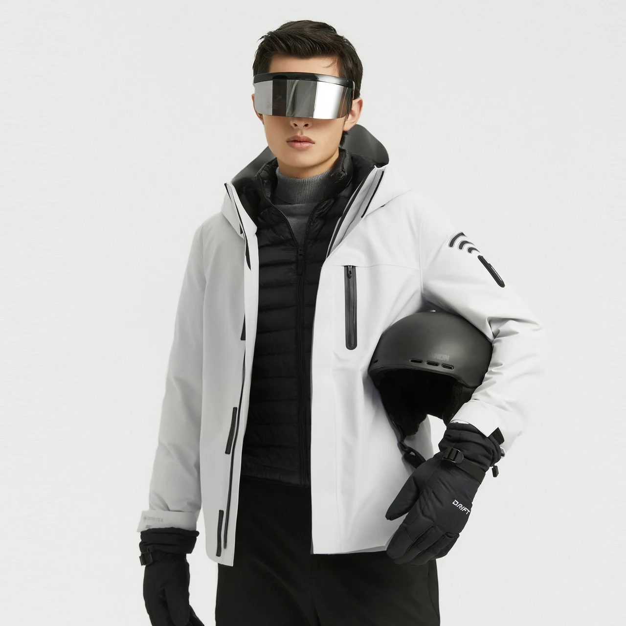 Водонепроницаемый пуховик для мужчин и женщин BOSIDENG 90%