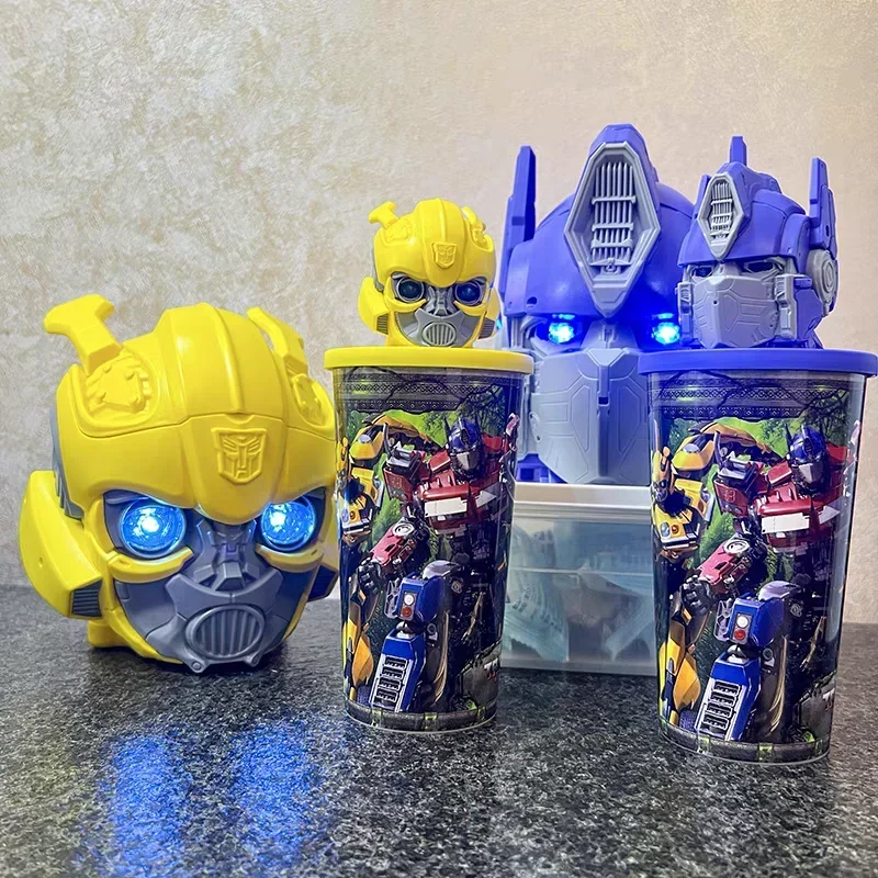 Оригинальный Кубок для попкорна с изображением взращивания зверей клуба Optimus Prima