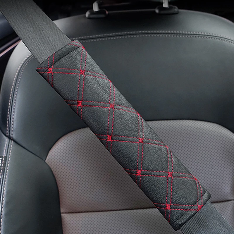 Автомобильный ремень безопасности чехол из искусственной кожи наплечный