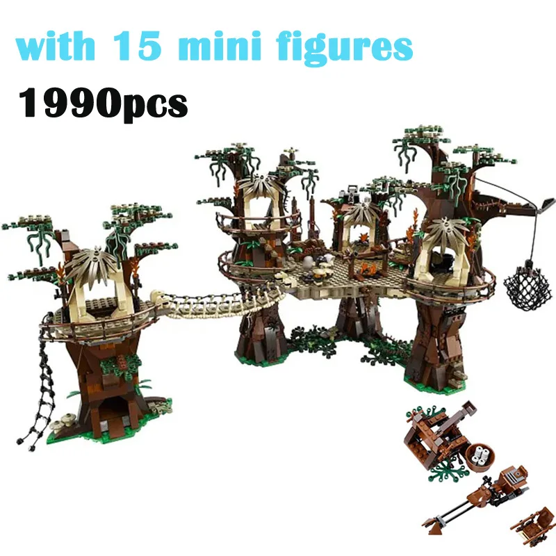 

Toy 05047 Ewok Village Building Blocks Toys Bricks for Children Compatible with 10236 Christmas Gift