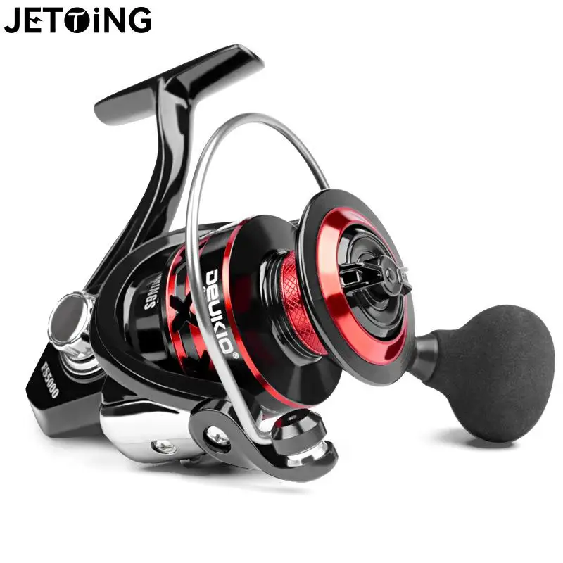 

High Speed 5.0:1 Fishing Reel 2000-7000 Spinning Reel Max Drag 20Kg Long Shot Fishing Bearing System Wheel Carret