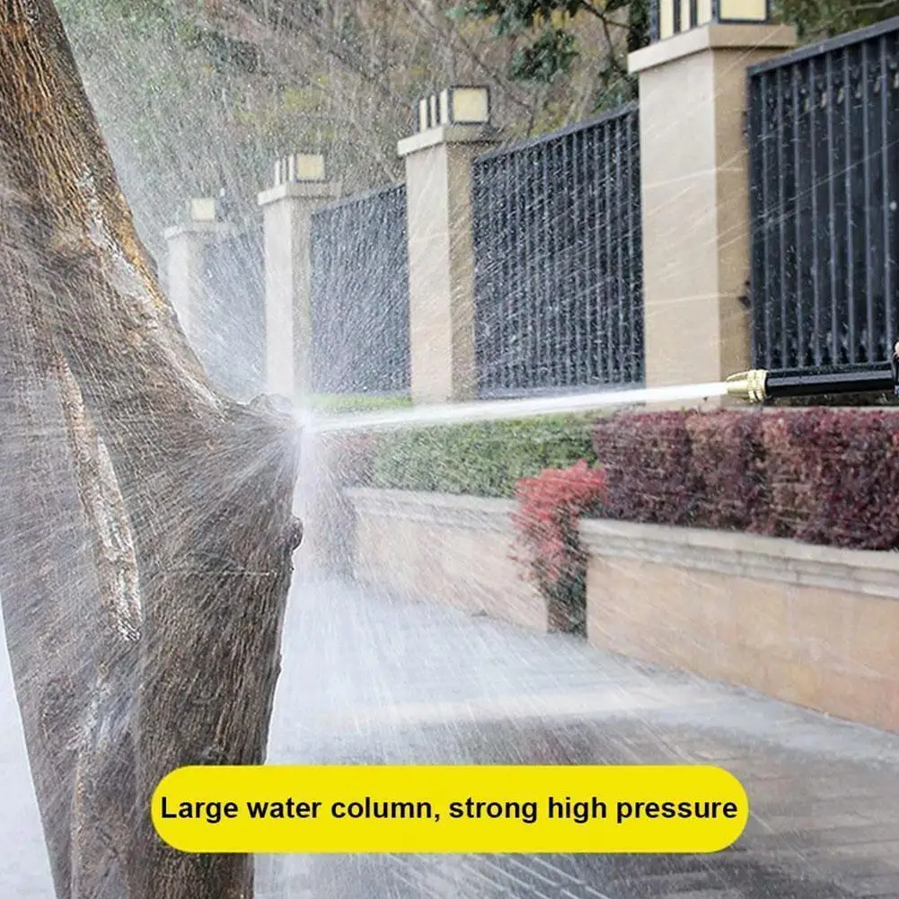 

High Pressure Car Wash Washer Gun+ Water Pipe Hose Gun Sprinkler Irrigation Car Lawn Washing Wash Hose Car Nozzle Tools B9l5