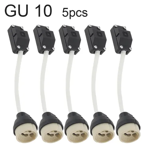 5 шт. керамические патроны GU10 2A 250V