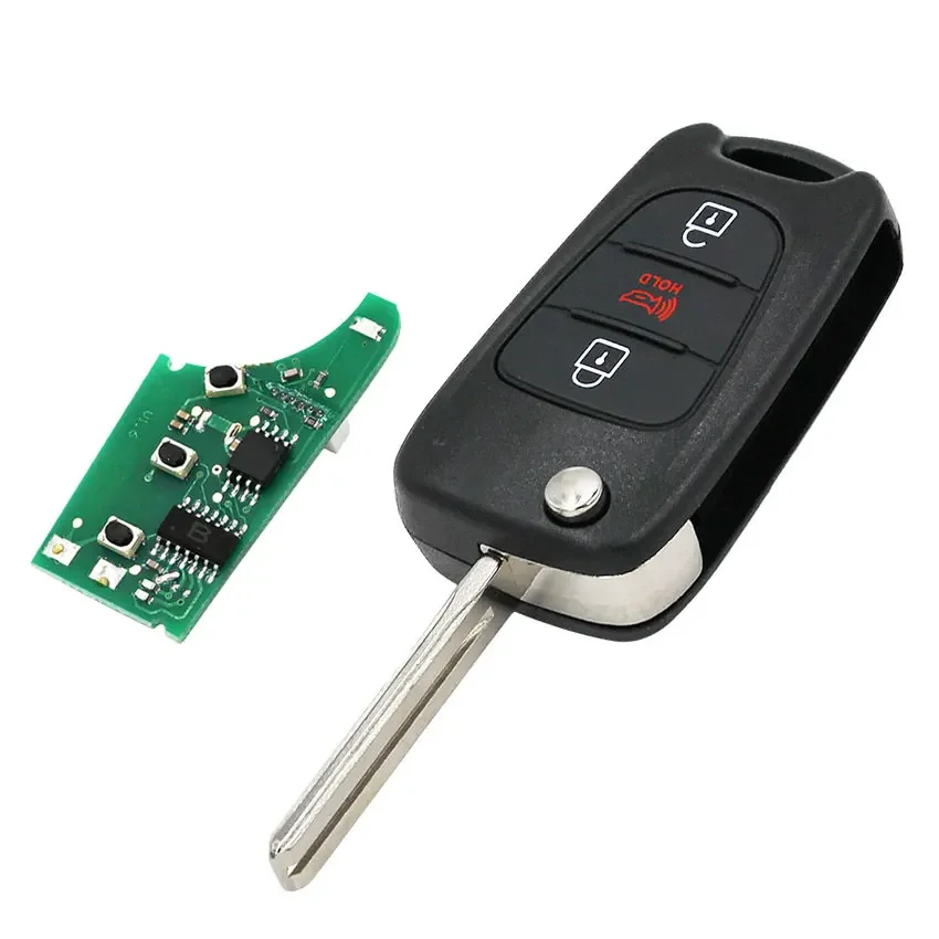 Обновленный складной дистанционный ключ-брелок 315 МГц ID46 чип для Kia Soul 2011-2013