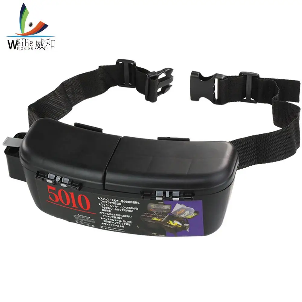 

Portable Carp Fishing Tackle Box Fishing Lure Box Fishing Waist Belt Bag Fishing Accessories Fishing Tools Organizer