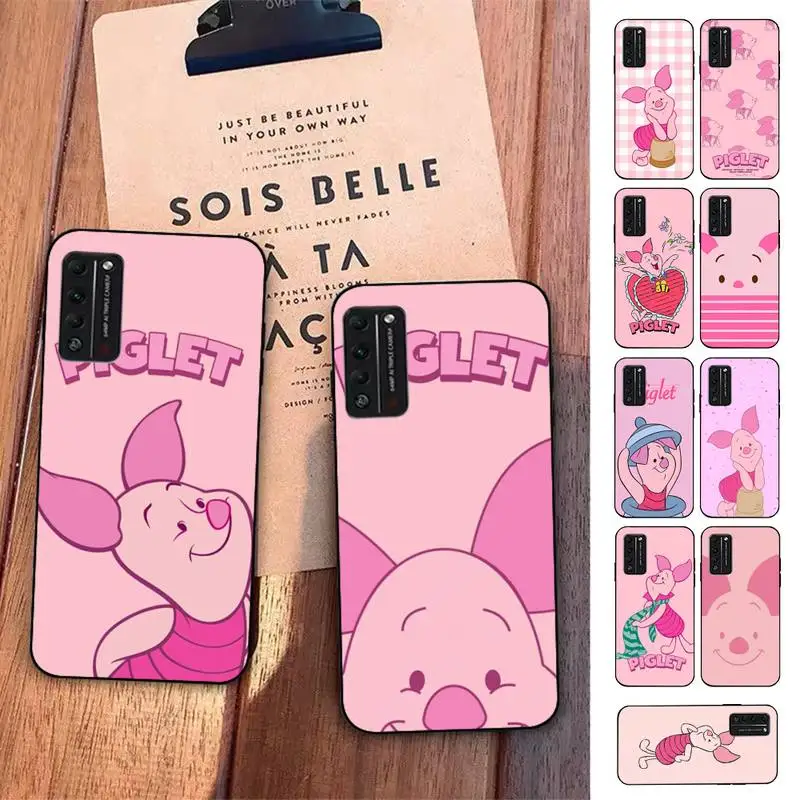 

PPiglet Cartoon Cute Pig Phone Case for Huawei Honor 10 i 8X C 5A 20 9 10 30 lite pro Voew 10 20 V30