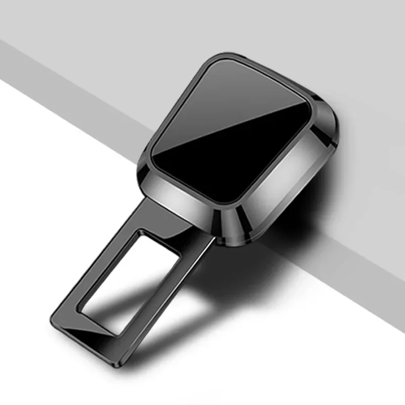 

1/2 шт., удлинитель автомобильного ремня безопасности, полировка сплава, пряжка безопасности, замок ремня безопасности, заглушка, универсальные модели автомобилей, детали интерьера