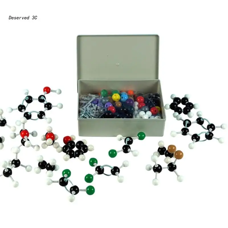 

R9CB 267 Pcs Organic Chemistry Molecular Model Chemistry Molecular Mode Kit