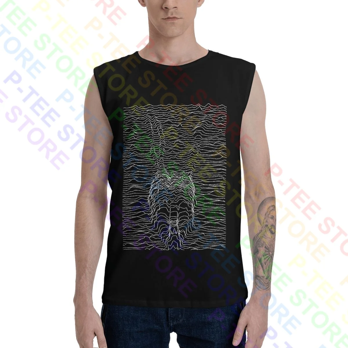 Donnie Darko Joy Division Unknown приятности пародия смешной фильм майки жилет без рукавов рубашка с принтом дизайн