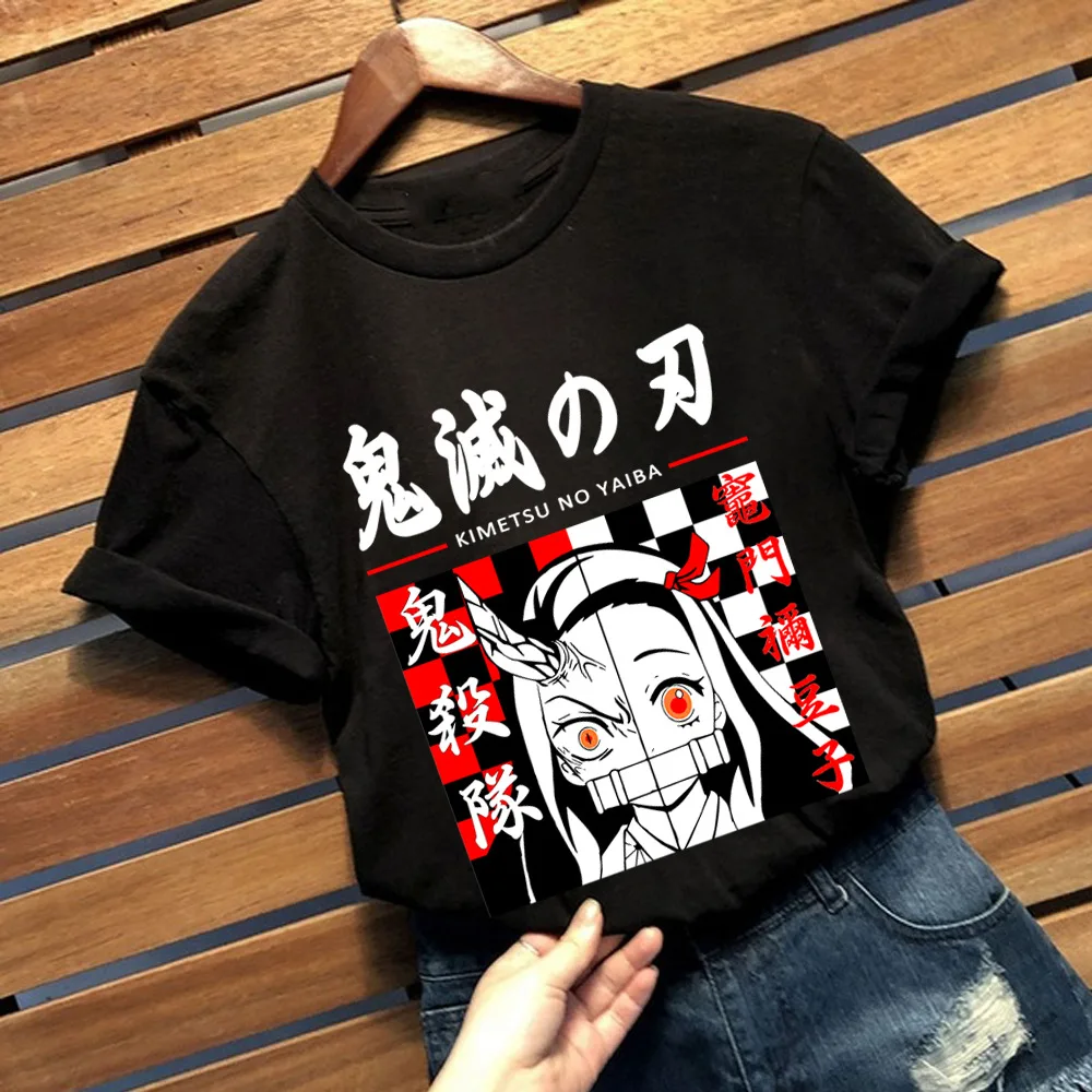 

Футболка Мужская/женская с мультяшным рисунком Tanjirou Kamado