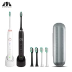 Зубная щетка Sarmocare S100 звуковая электрическая, влагозащита IPX7, LED индикатор