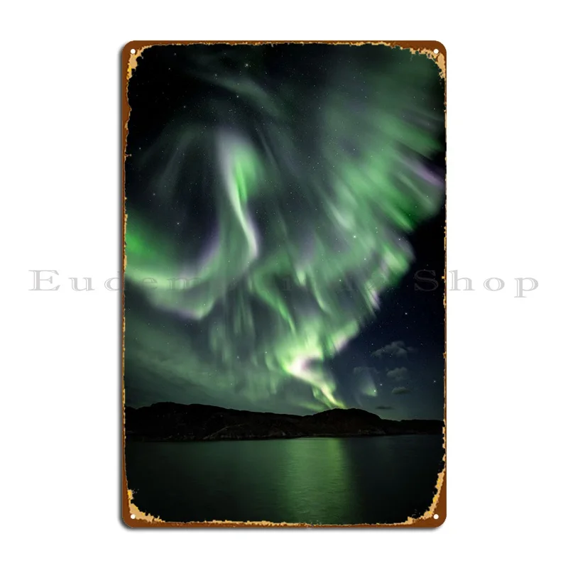 

Металлический плакат Bugoynes Auroras