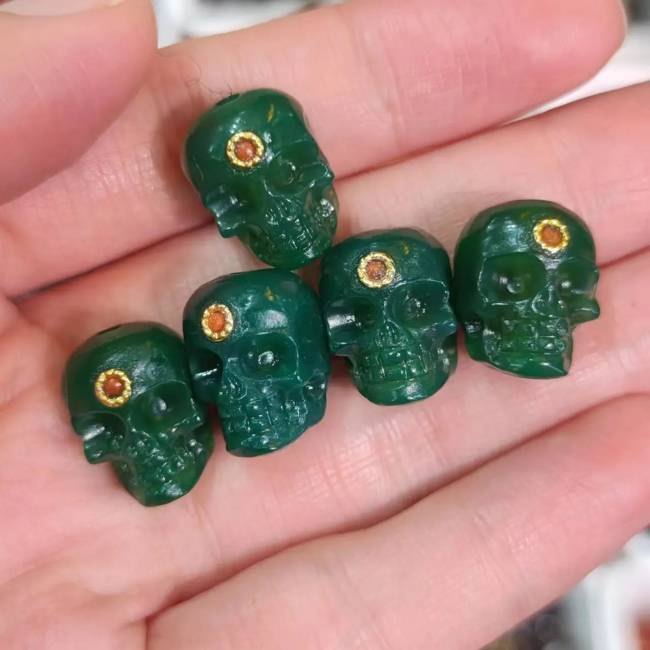 10 шт./партия набор из браслета и ожерелья с натуральным агатом