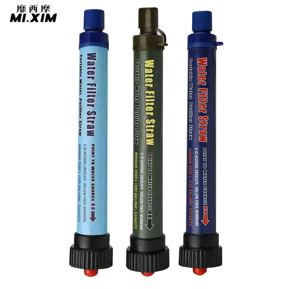 

Фильтр для кемпинга, соломенный очиститель воды, Уличное оборудование для экстренной фильтрации питьевой воды для поиска приключений