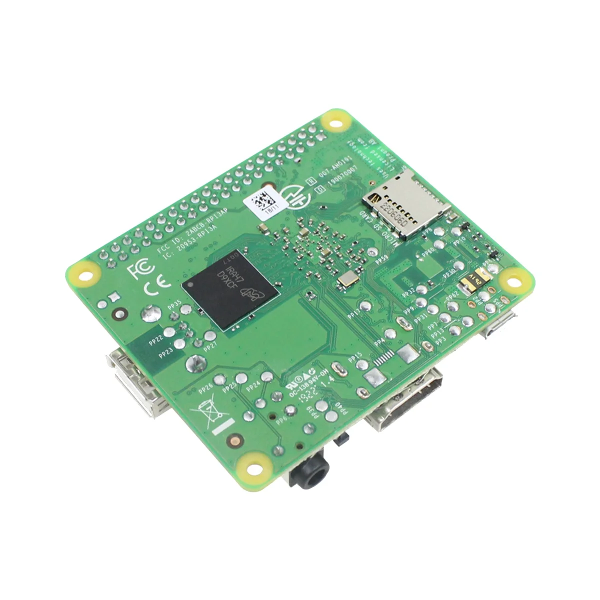 Для разработки программирования 3А + BCM2837B0 -A53 64 бит 512 Мб LPDDR2 SDRAM WiFi Bluetooth Python