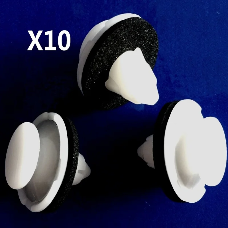 

10x Nylon For Honda Civic Hood Prop Rod Grommet Clip 89 - on 91604-SD2-013