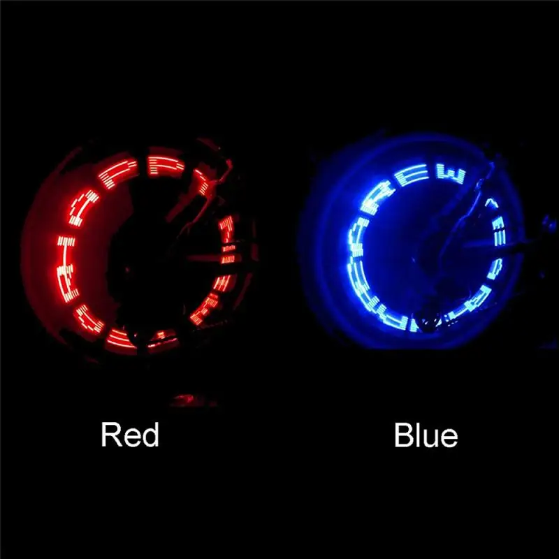 

LED Bicycle Light Bike Wheel Spoke Lamp USB Rechargeable Bike Red Blue Warning Light Waterproof Cycling Lamp Bicycle Accessories