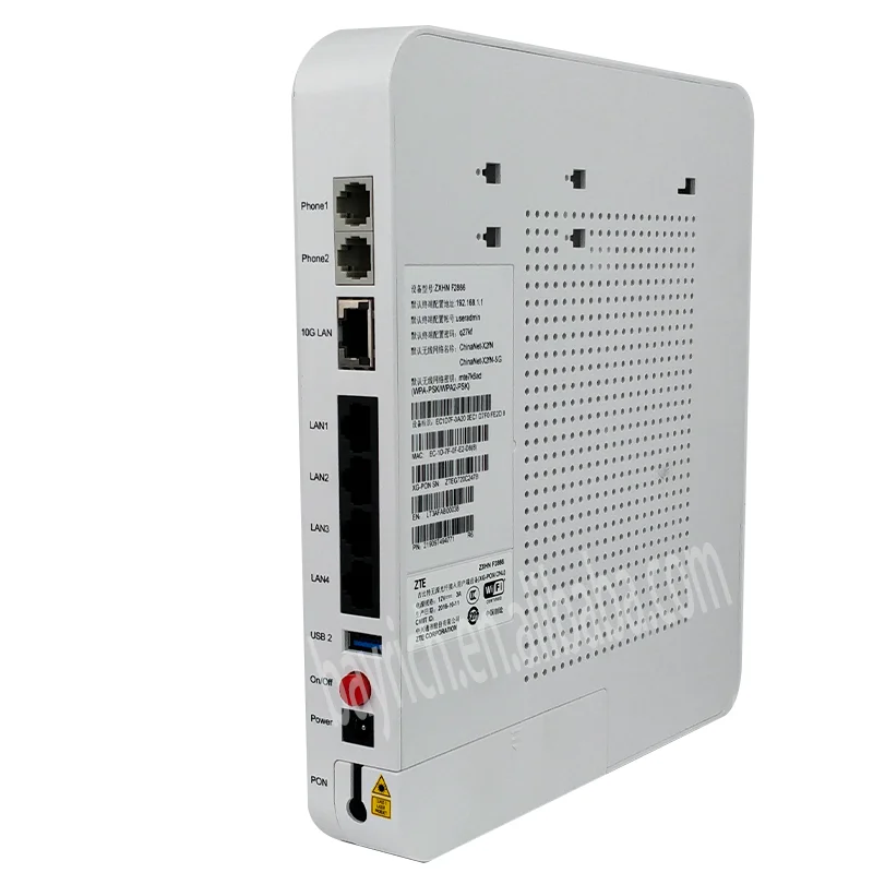 

f2866 xgpon 10 Gigabit Ethernet ports fiber ONU 1000M WiFi wireless 10g LAN