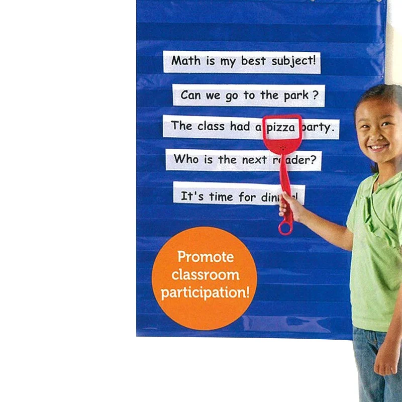 

Standard Pocket Chart Education Learning Teaching for Home Scheduling Classroom IMNT