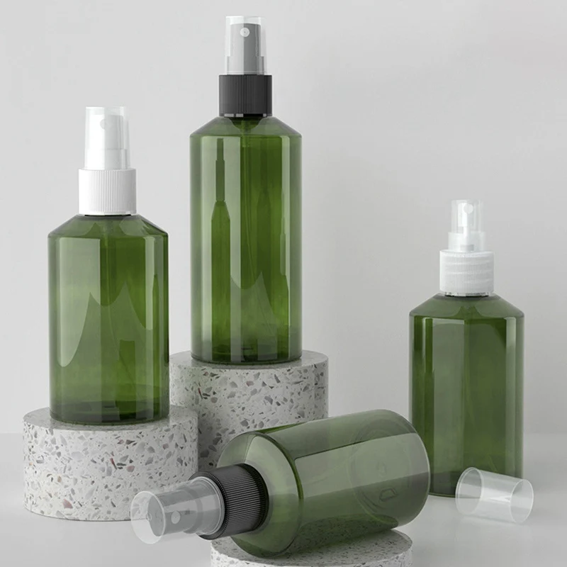 

100/150/200ML Refillable Spray Bottle Irregular Shape Household Perfume Essential Oil Bottle Plastic Storage Container