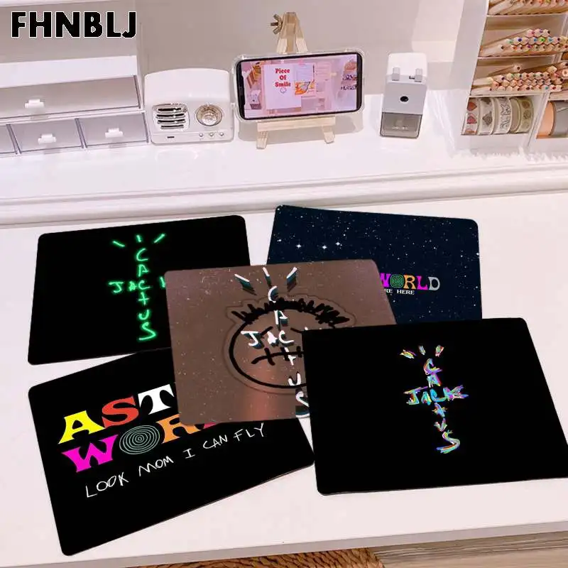 

FHNBLJ New Design Cactus Jack Travis Scott High Speed New Mousepad Top Selling Wholesale Gaming Pad mouse