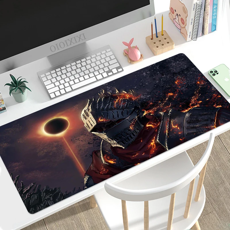 

Dark Souls Mouse Pad Gamer XL Home HD Large Computer Mousepad XXL MousePads Desk Mats Office Carpet Non-Slip Desktop Mouse Pad
