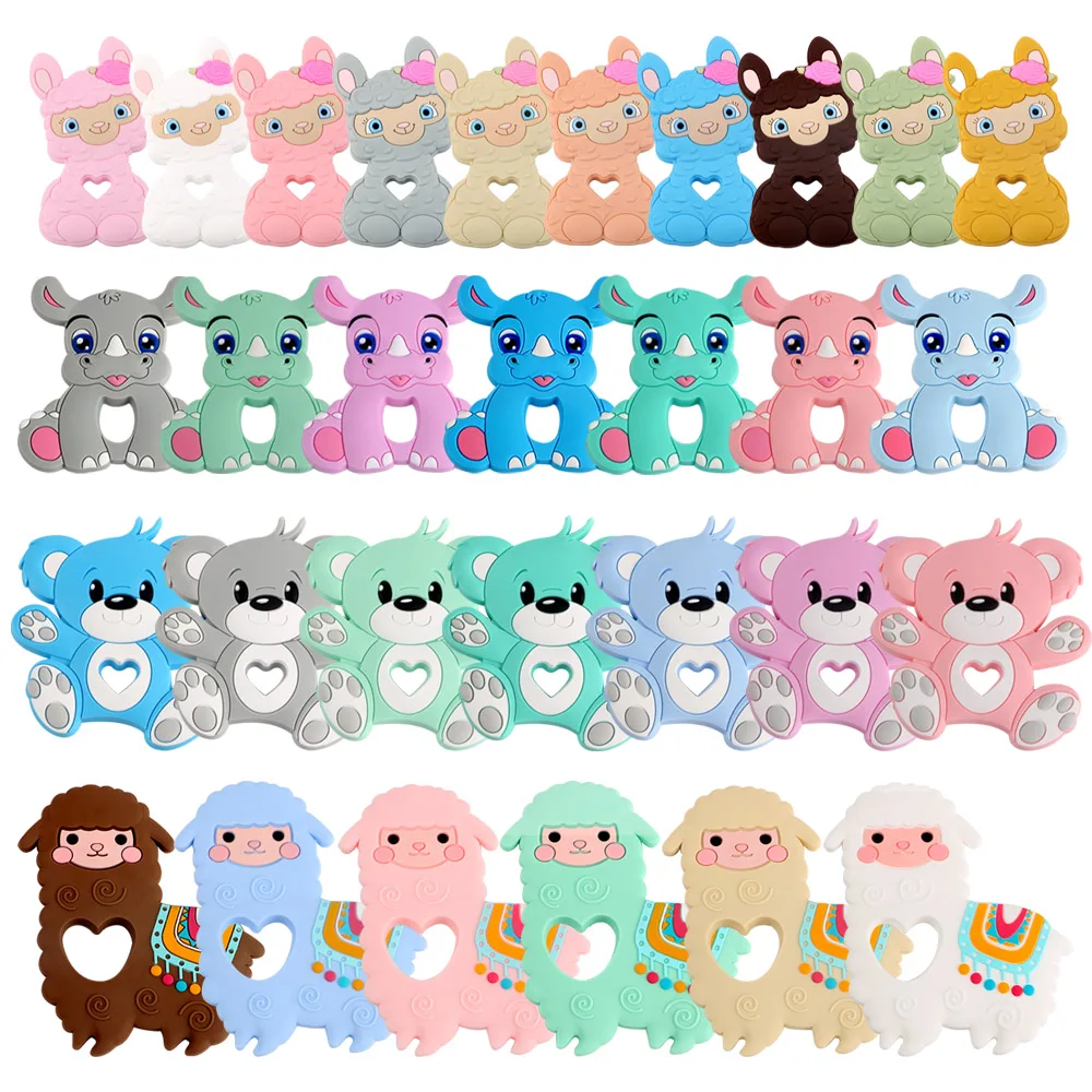 Sunrony 1 шт. новый силиконовый продукт в виде животного для изготовления ювелирных изделий Подвески молярная игрушка «сделай сам» цепочка-пустышка ювелирные аксессуары