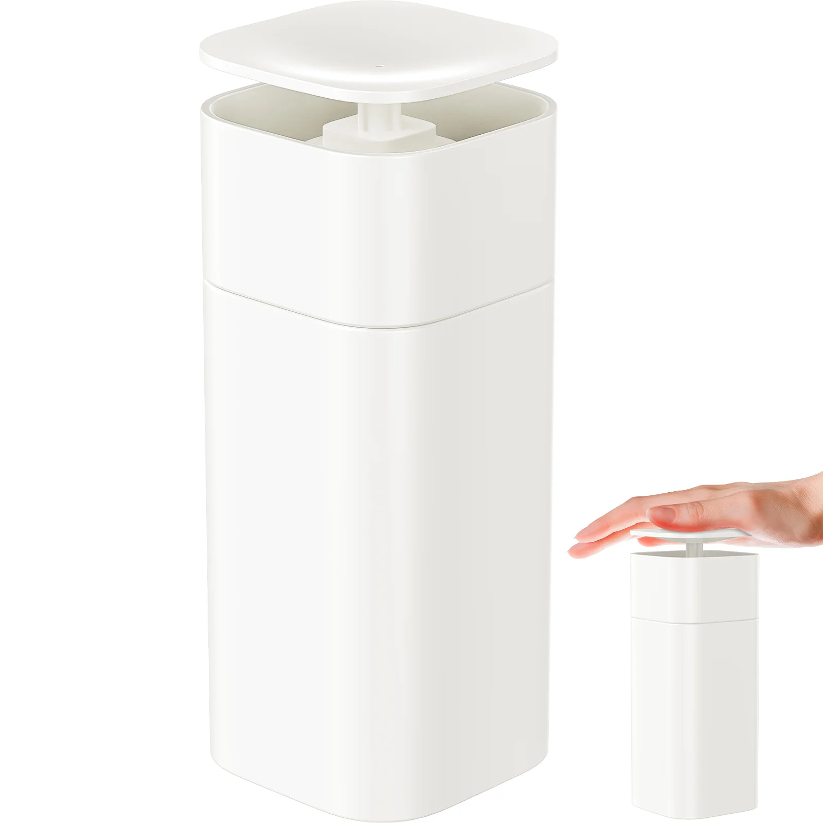 

1 Pc Empty Push-down Type Fashion Minimalist Style Simple Bottles with Pump Dispenser Shampoo Bottle Dispenser