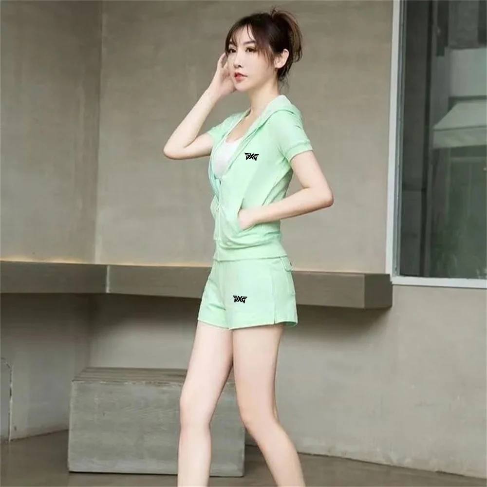 

Malbon Women's Golf Clothing Golf Suit Golf Shirts Golf Shorts Women Golf Wear Fashion New Goods 2-piece Set Women's Golf Suit