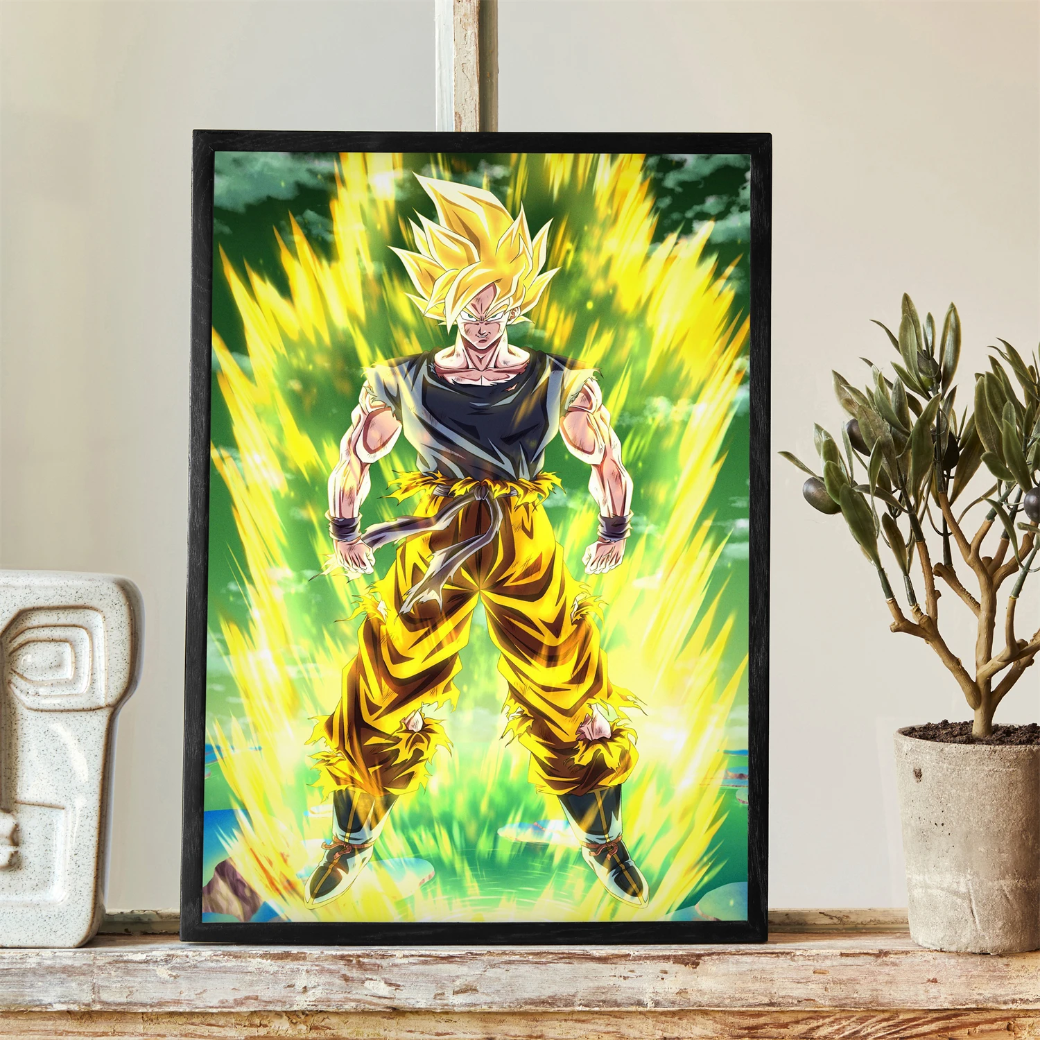 Японский классический аниме Драконий жемчуг декор для детской спальни комиксы