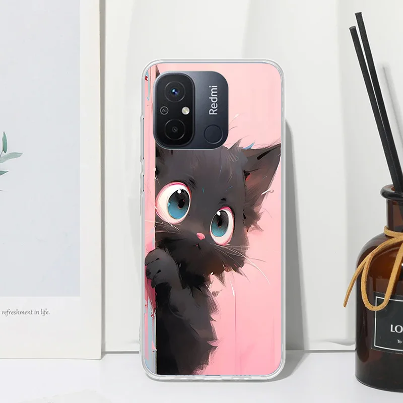 Чехол для Xiaomi Redmi 12C 12 10C 10A 10 9C 9A 9T 9 8A 8 7A 7 6A 6 Pro K70 K40 K20