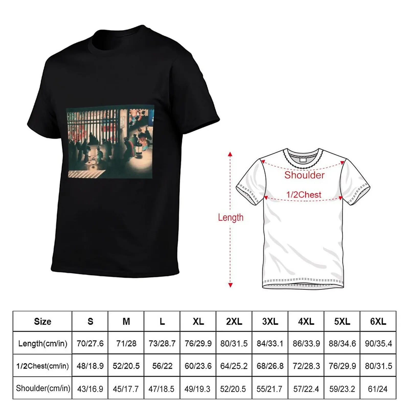 Футболка с изображением дома Шин Ёшивары ночью, быстросохнущая футболка для рыбалки (art.: 3920dbe75cc7b) - 3920dbe75cc7b