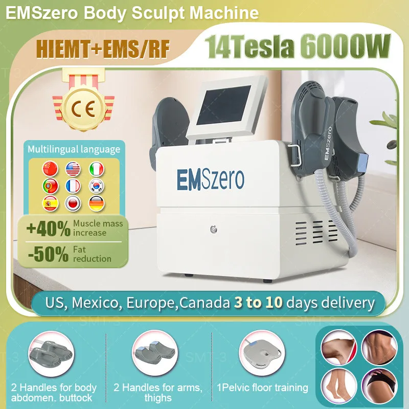 

Новинка 2023, Dls Emslim Neo 14 Tesla 6000W, Nova EMS, устройство для формирования тела, электромагнитная потеря веса, EMSzero