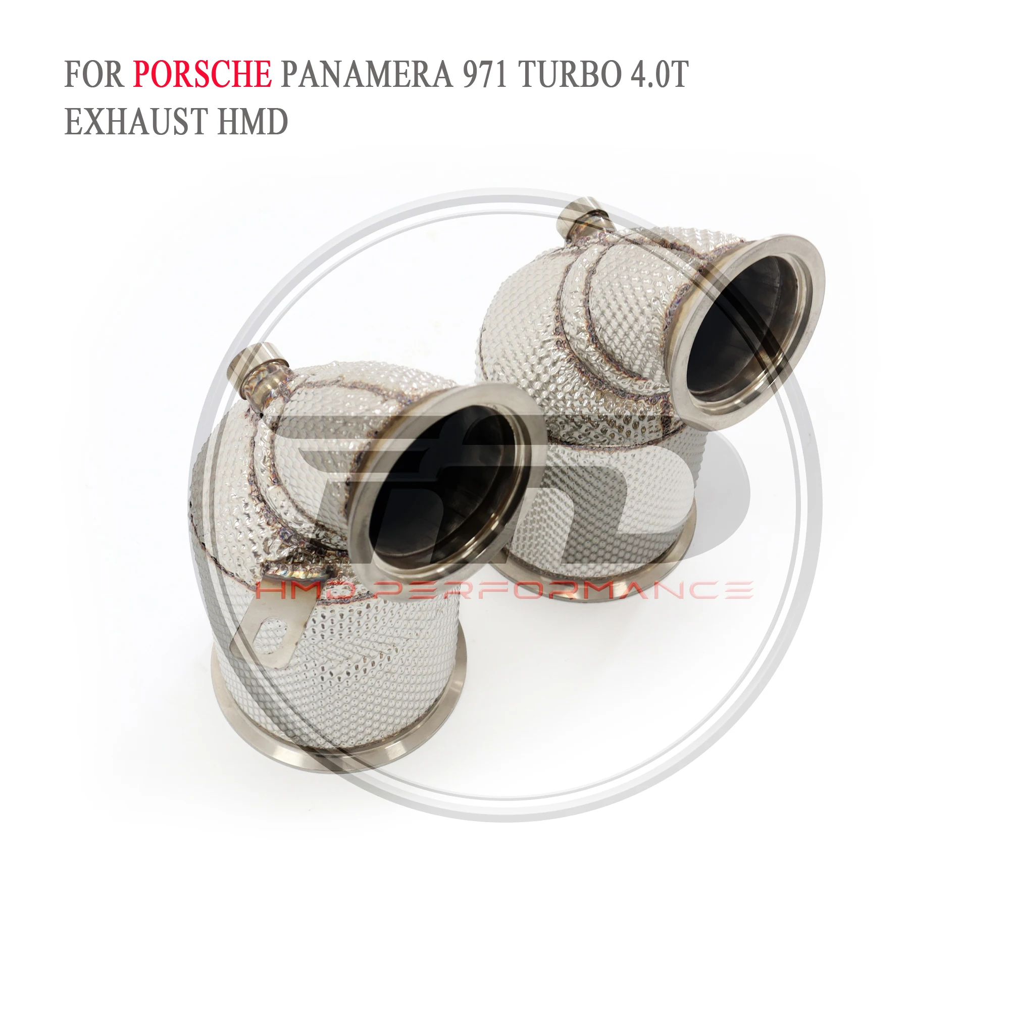 Выхлопная труба HMD для Porsche Panamera 971 Turbo 4.0T автомобильные аксессуары с и без разъема