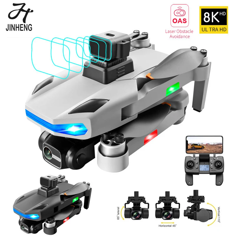 

2022 Новый S135 GPS Дрон 8K профессиональная двойная камера 5G Wifi FPV Бесщеточный мотор складной Квадрокоптер RC расстояние 1500 м подарки игрушки