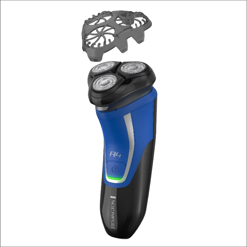 

Remington R4000 Series Rotary Shaver, Men's Electric Shaver, Blue/Black, Pr1340D