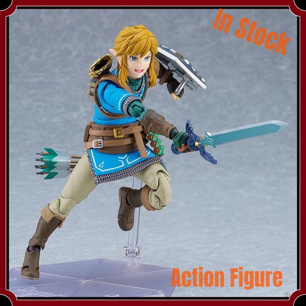 Фото Фигурка Link No.626 из игры The Legend of Zelda: Tears of the Kingdom, коллекционная, подвижная, из ПВХ, для демонстрации №5