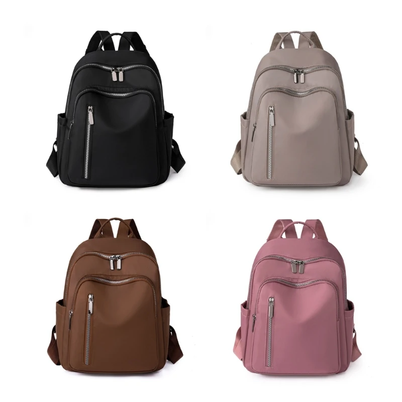 

Lightweight Nylon School Backpack Travel School Bag for Student Book Bags