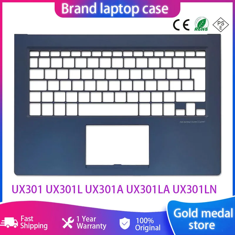 New Original Laptop Palmerst For Asus UX301 UX301L UX301A UX301LA UX301LN Series Palmrest Upper Top Case C Shell US/UK Keyboard