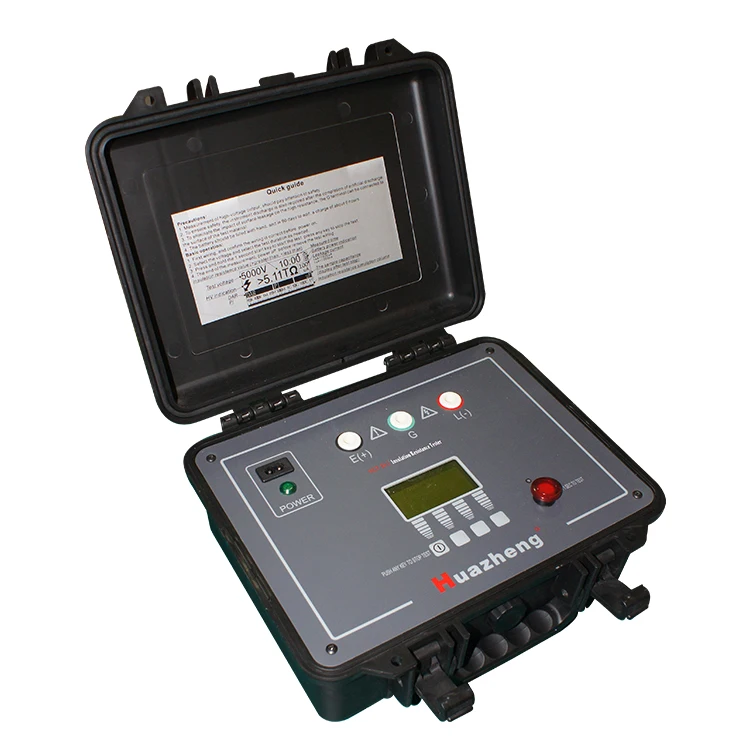 

Electric Digital Mega Ohm Meter high voltage 5kV electrical megger testing instrument